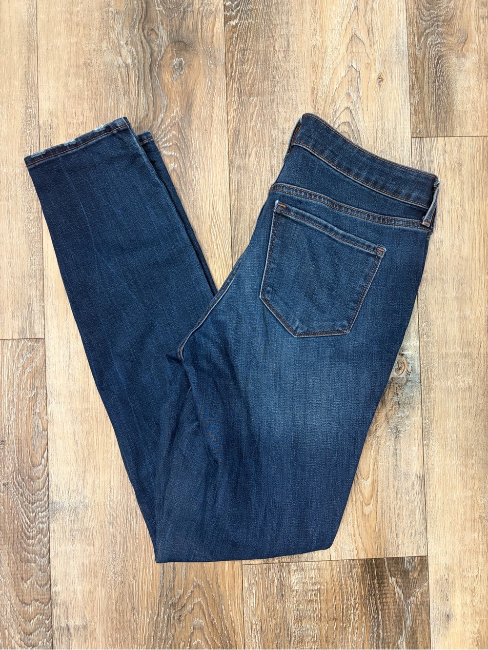 Old Navy Dark Indigo Skinny Jeans, Women’s 6 Long